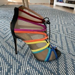 Ferragamo stilettos heels size 7.5 worn twice